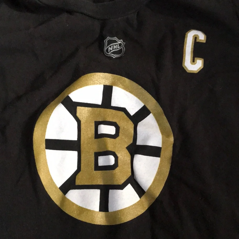 Boston Bruins NHL‎ Black and Gold Kids Short Sleeve Tee